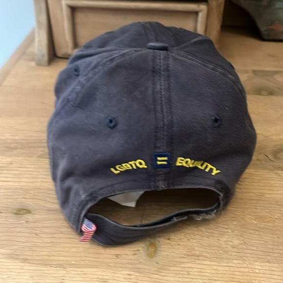 “Make America Gay Again” Baseball Cap Adjustable Bayside USA Made in America - Picture 4 of 10